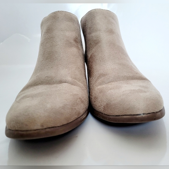 American Eagle Shannon Women's Ankle Boots Pull On Taupe Vegan Suede US 11 - Picture 12 of 16